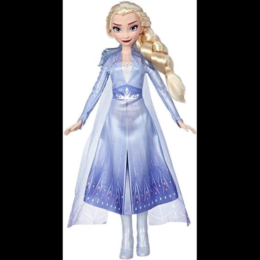 Disney Frozen Elsa Fashion Doll with Long Blonde Hair & Blue Outfit
